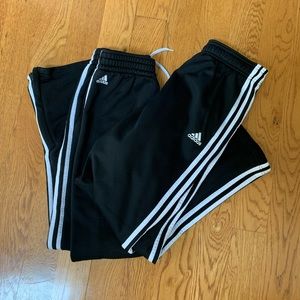 BUNDLE!! two pairs of boys adidas sweatpants